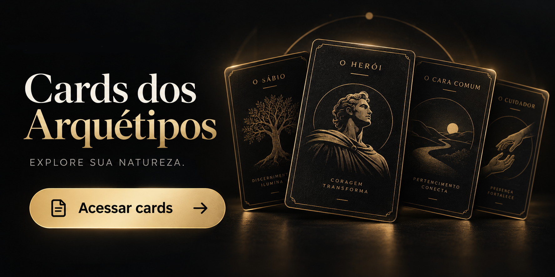 Cards dos Arquétipos — explore sua natureza